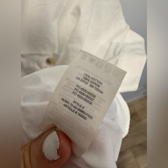 EUC- DENIM FORUM THE JANE SHIRT -100% cotton- Small- oversized - Picture 7 of 8